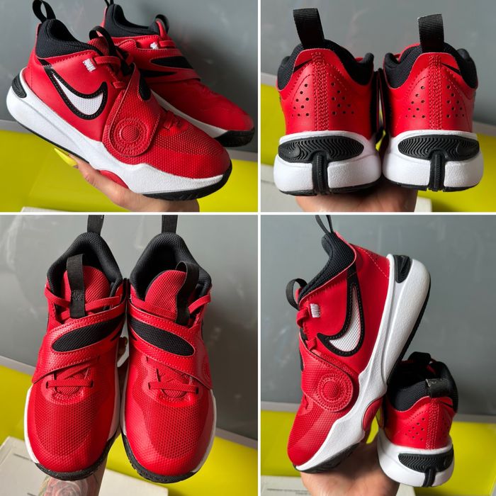 ‼️ кросівки Nike Team Hustle D 11 33,5 оригінал хайтопи