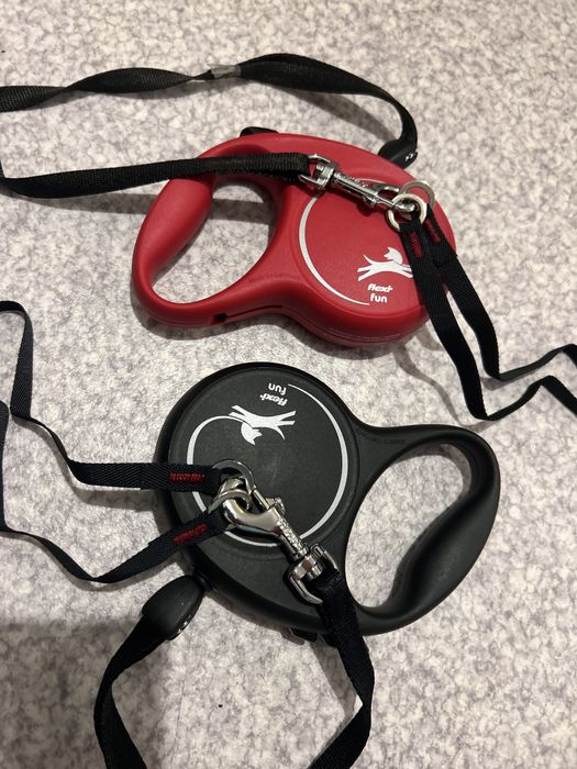 Повідок поводок-рулетка Flexi   ошейник кожаный