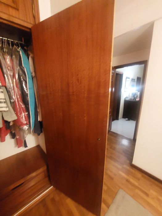 Conjunto de 4 Portas de roupeiro madeira