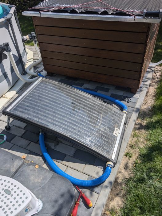 Panel solarny grzanie wody basenowej