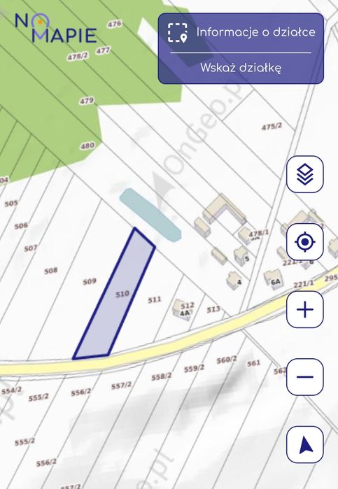 Działka budowlano rolna 1RM, 0,36ha Dębsk - Widok 3
