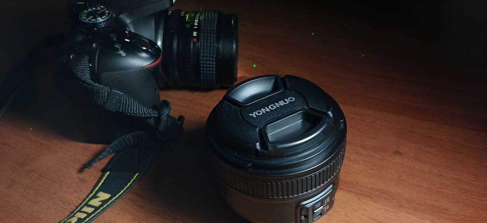Nikon D5300 + Yongnuo 35mm f/2 + сумка