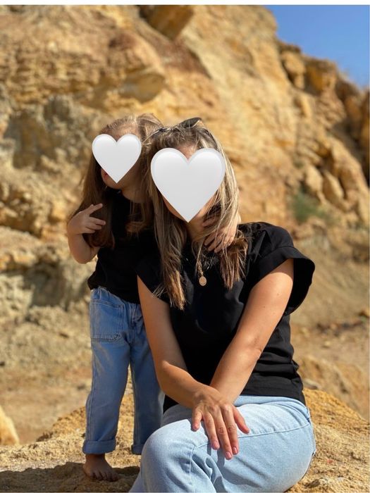 Фемілі лук мама і донечка