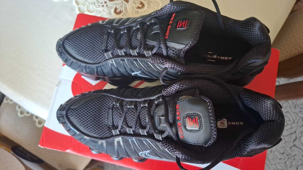 nike shox tl czarne