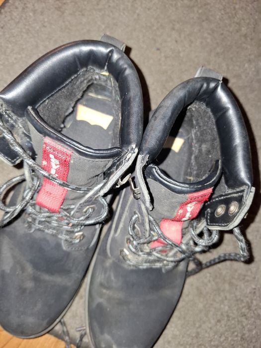 Levis Strauss trapery,trzewiki sznurowane,40