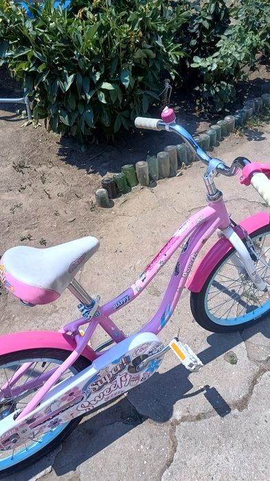 Детский велосипед corso 20 см розовый