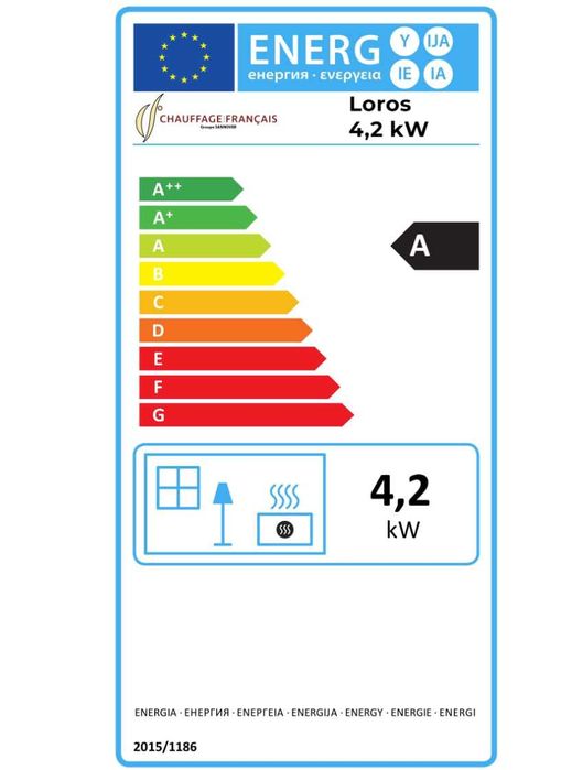 Газовий інфрачервоний обігрівач Loros Sannover 4,2 кВт