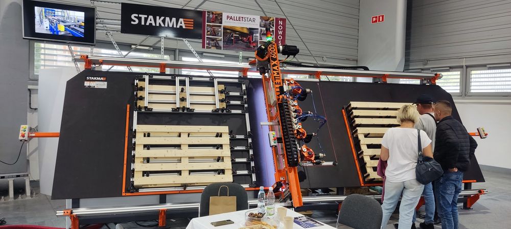 Zbijarka do palet szybkoprzestawialna, CNC