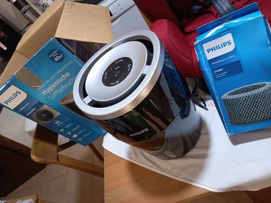 Humidificação Philips Série 2000 Preto
