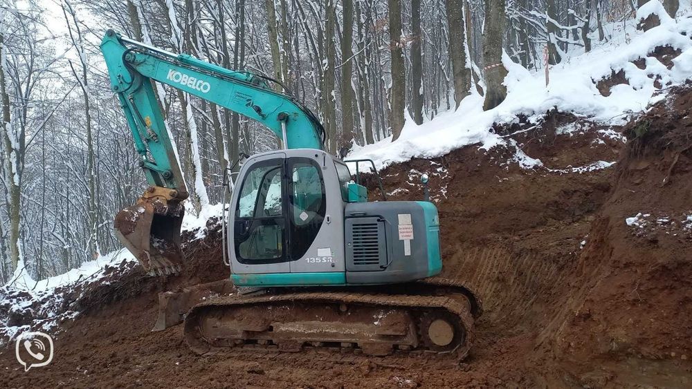 Гусеничний Екскаватор Kobelco SK135 2002року   CAT JCB Volvo Hitachi