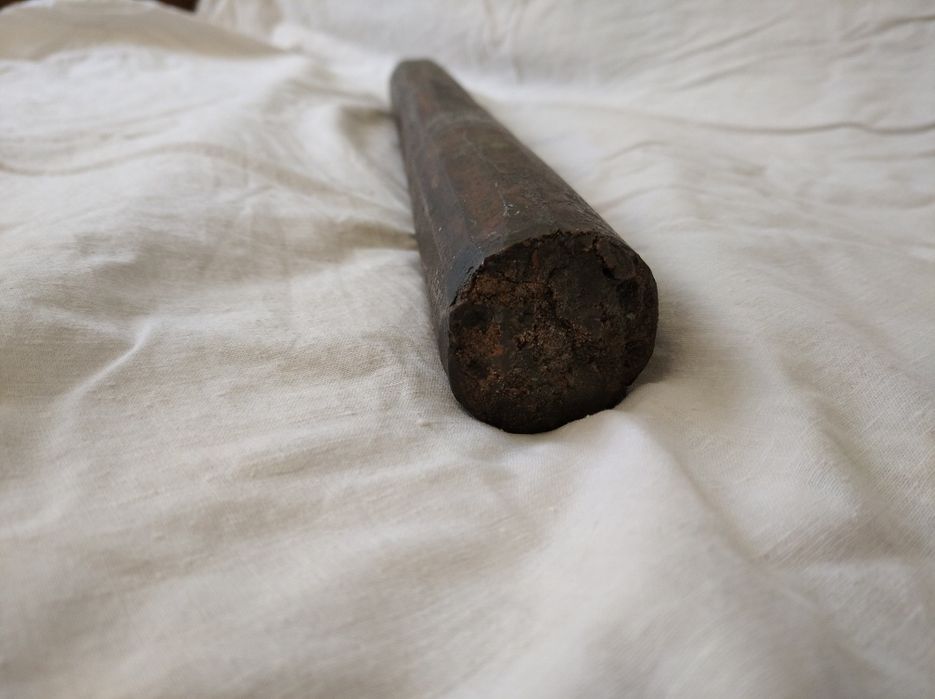 Прут мідний  кований вага 4,9 кг