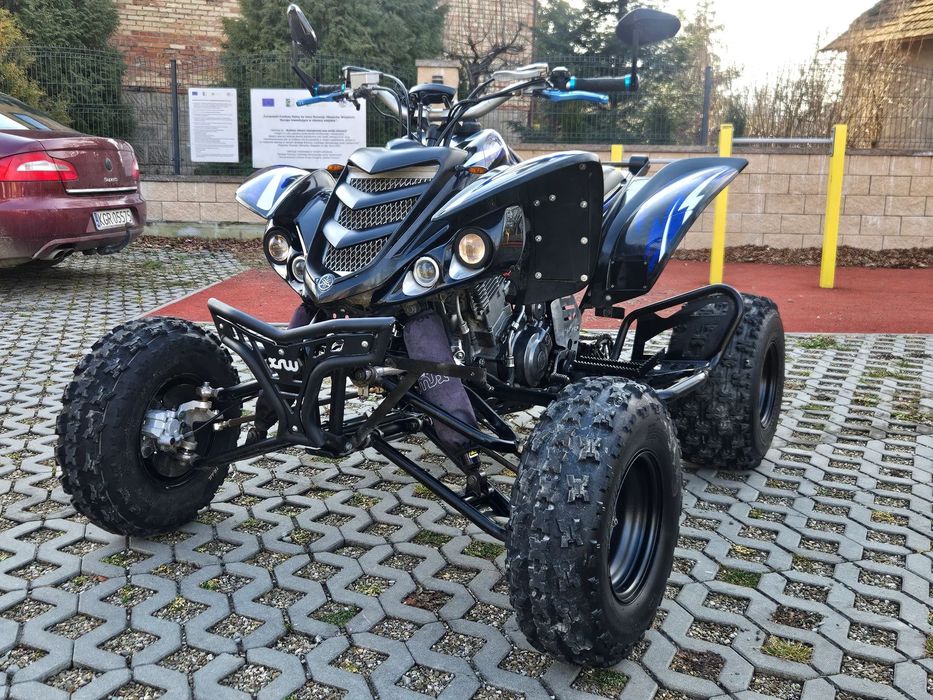 Yamaha Raptor Yamaha Raptor 660 Doposażony Quad sportowy Dokumenty