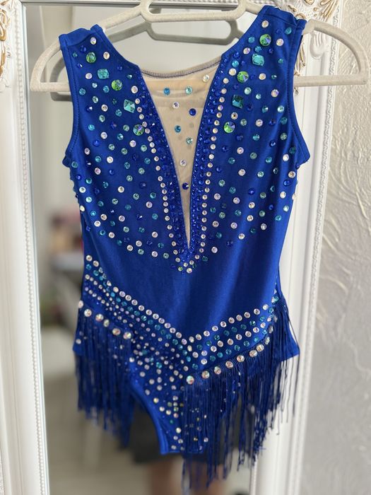 Купальник гімнастичний, купальник для виступів гімнастика, купальник