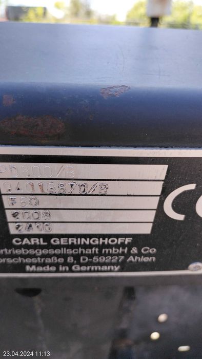 Жатка кукурудзяна Geringoff Rota-Disc 800 (RD870B)