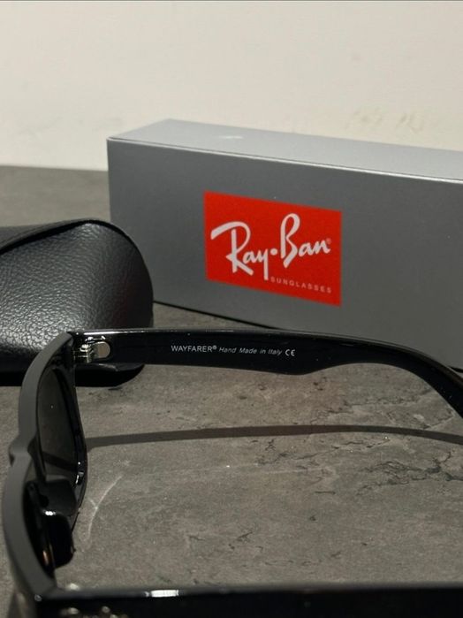 Czarne okulary Ray-Ban Wayfarer