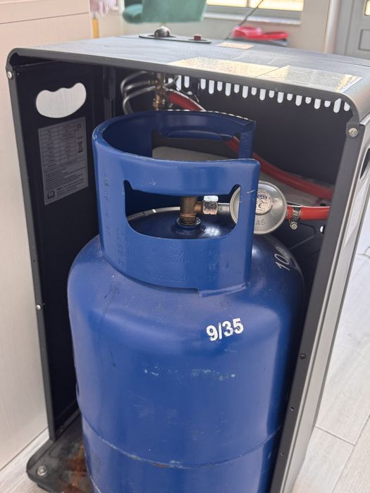 Piecyk na gaz ogrzewanie plus butla