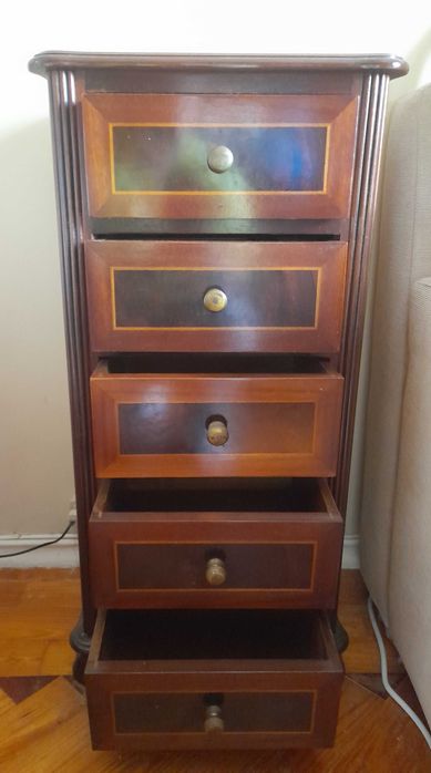 Móvel de Apoio em Madeira Antigo/Vintage