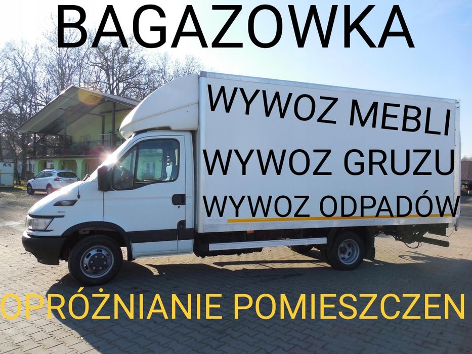 7/24 TANI Szybki Wywóz Gruzu-WYWROTKA,mebli,gałęzie,krzaki Odpady oproznianie,Bagażowka Noszenie Tragarze