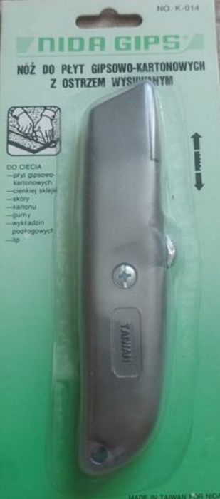 Nóż  do płyt kartonowo-gipsowych

Nóż  do płyt k