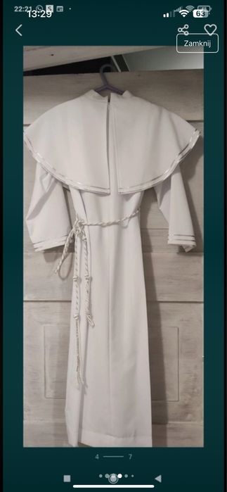 Alba komunijna dla chlopca