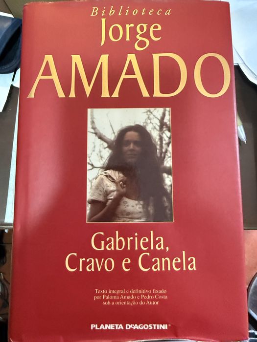 Livro gabriela cravo e canela