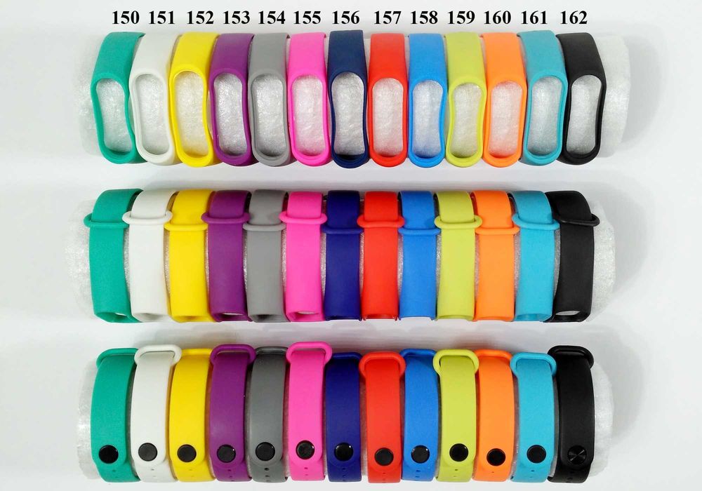 Плотный ремешок Xiaomi Mi Band 3/4 Супер качество