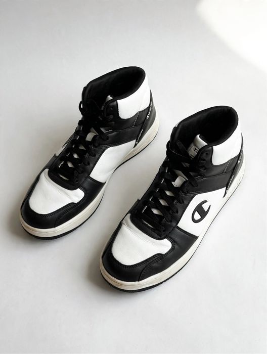 Buty Champion Rebound Vintage Mid | Czarno-białe | Rozmiar 42