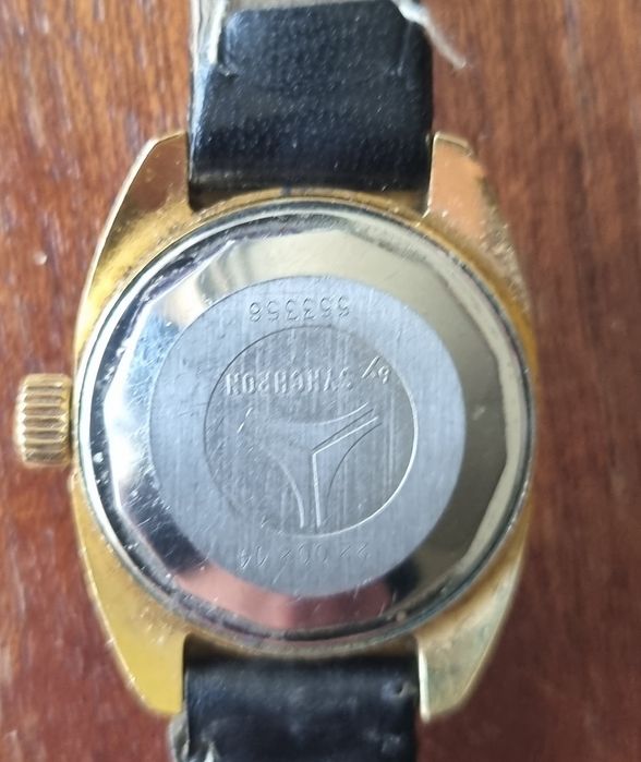 Relógio Cyma Anos 70 banhado a ouro