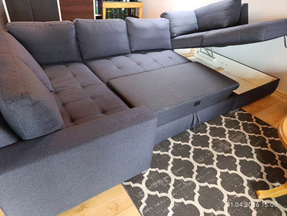 Narożnik z funkcją spania