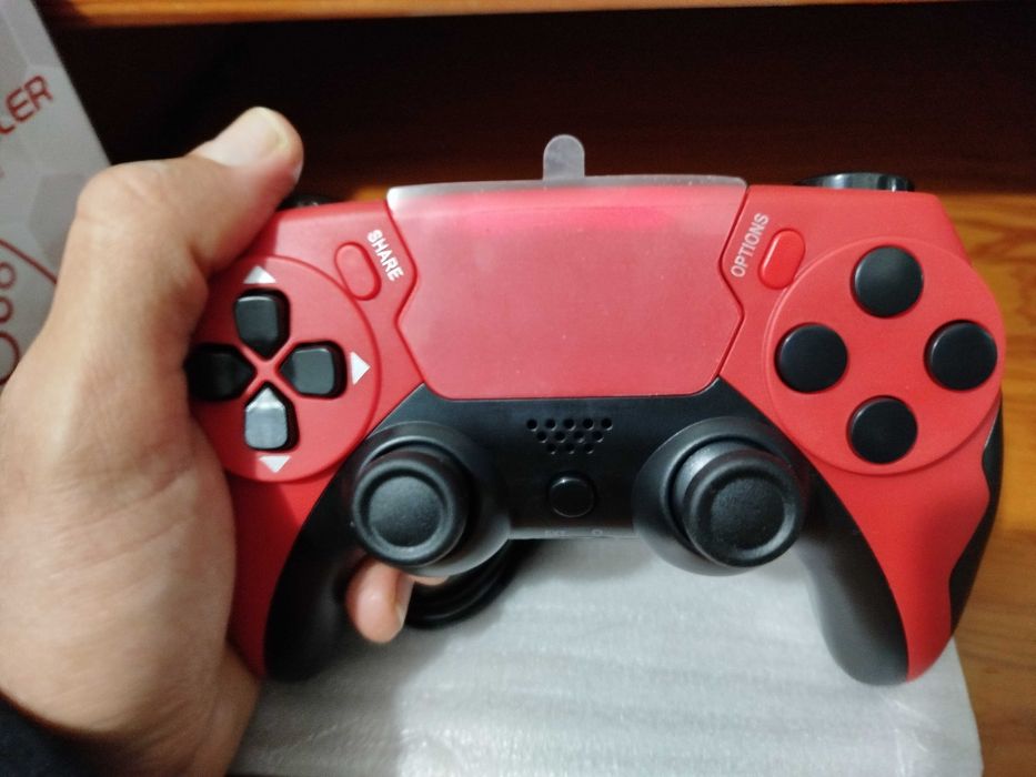 Comando NOVO PS4, PS3 e PC sem fios wireless Bluetooth, cabo incluído