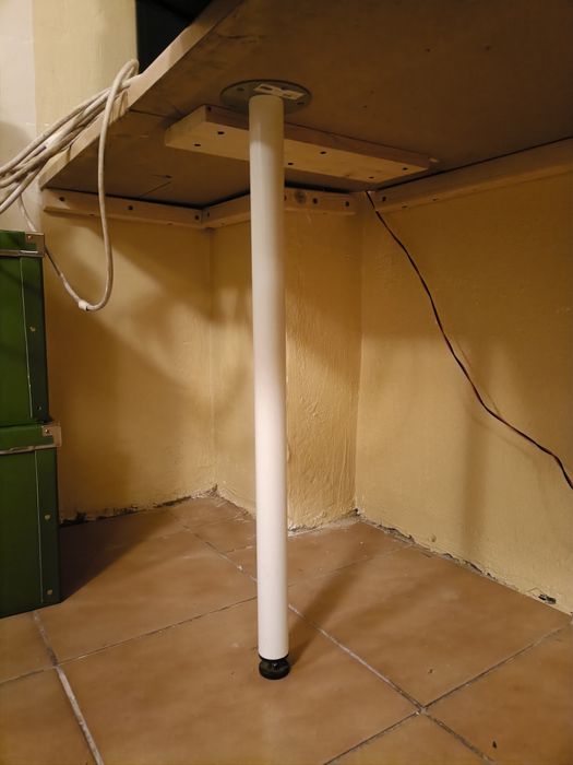 Nogi do Biurko/Stół Adils Ikea Biały