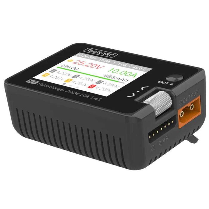 Зарядний пристрій ToolkitRC M7 (DC 200 Вт) - Наявність, Гарантія, Доставка