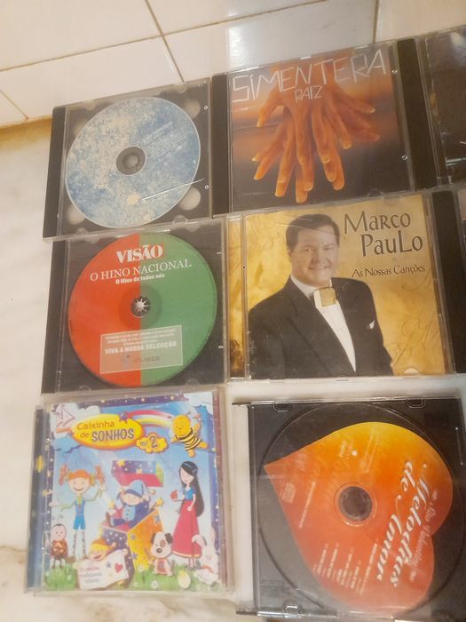 Conjunto de 15 Cds Diversos