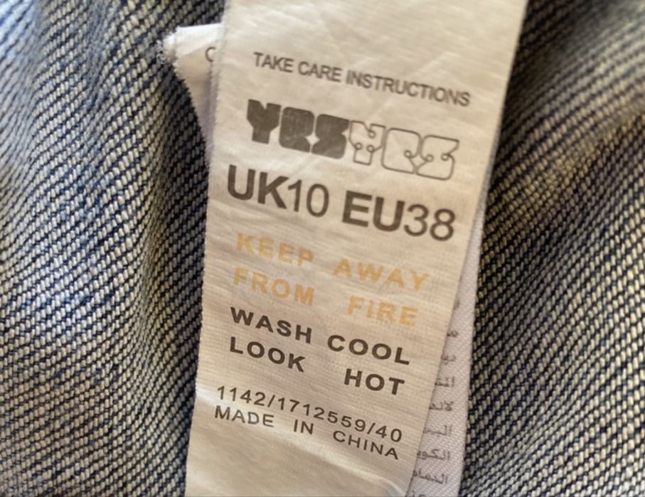 Spodnie jeansowe New Look 38