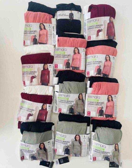 Водолазка в рубчик, гольфик esmara