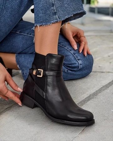 36 37 38 botki 39 40 41 sztyblety na płaskim obcasie ocieplane futerko