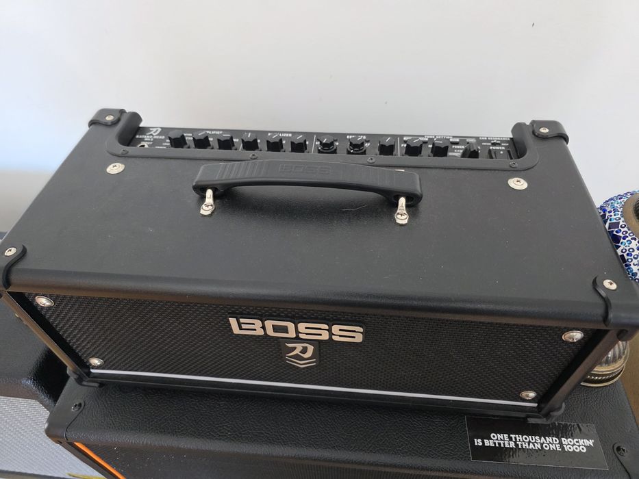 Boss Katana MKII 100 watts + Coluna Palmer 112BX Semi Open Back