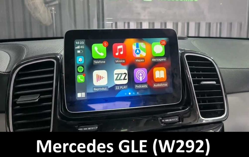 BOX Módulo Apple Carplay • Android • Mercedes Classe A B C E CLA GLA