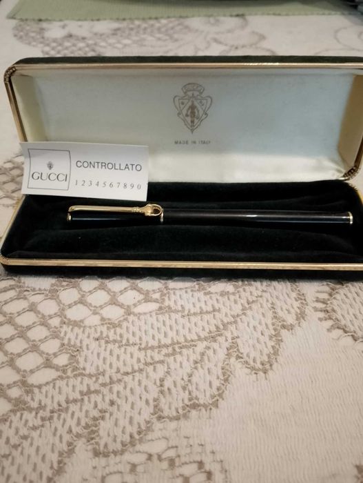 Conjunto de canetas antigas Gucci, Waterman e Parker