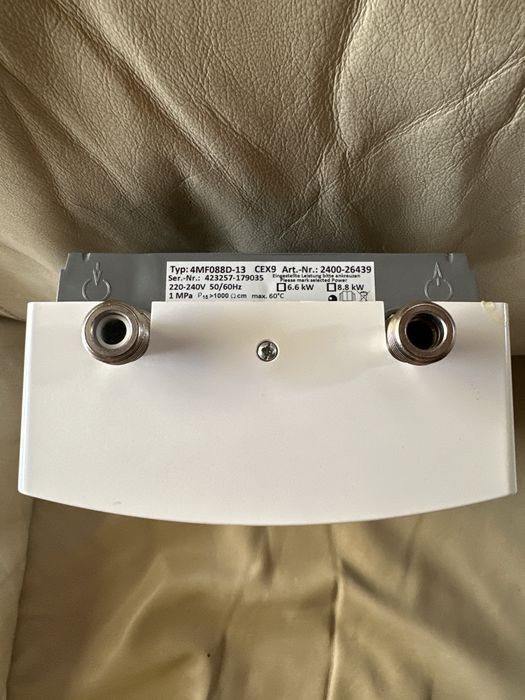 Aquecedor de agua /esquentador electronico monofasico  CLAGE CE para chuveiro ou lavatorio