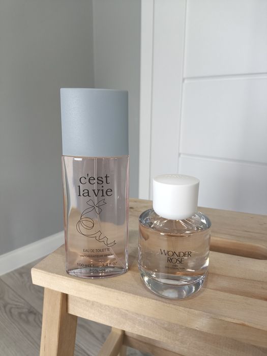Zestaw perfum Zara Wonder Rose 90 ml oraz Woda toaletowa C'est La Vie Est Belle 100 ml
