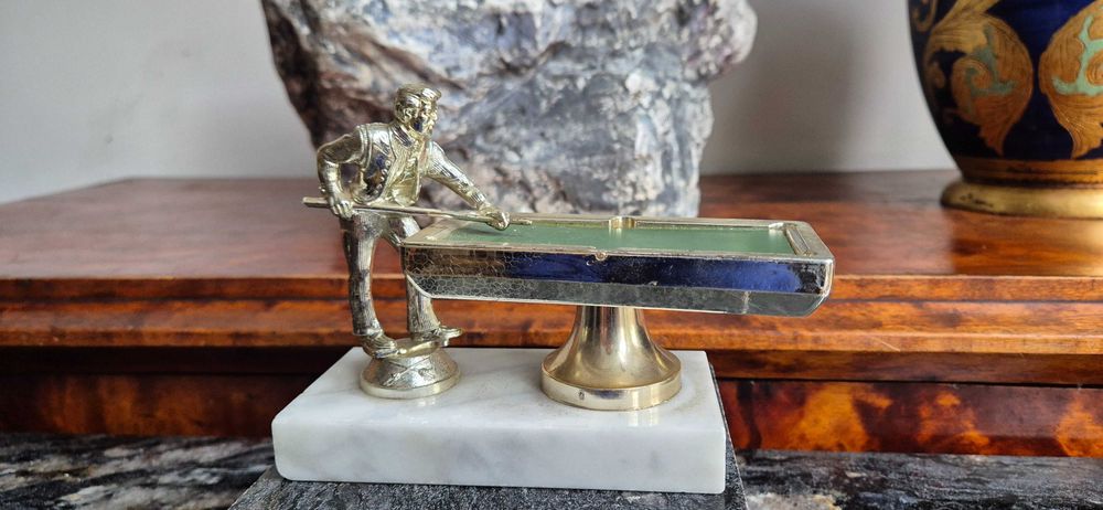 Trofeum bilardowe nagroda dekor stół bilardowy snooker