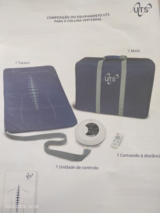 Equipamento de pressoterapia completo
