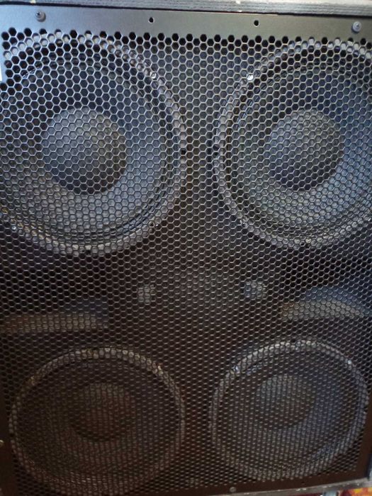 Кабинет бас гитарный 4х10, корпус, динамики