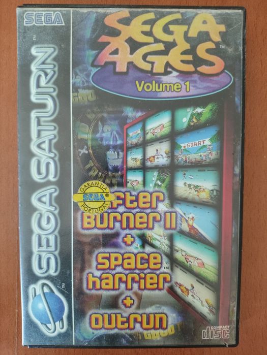 Sega Ages Volume 1 Sega Saturn Completo Original Testado