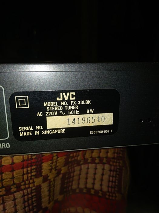 Комплект аудіо JVC та CD SONY, в чудовому стані