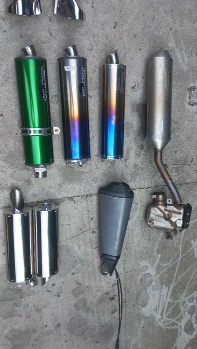 мото вихлопні Skorpion, Boz, Micron, ART