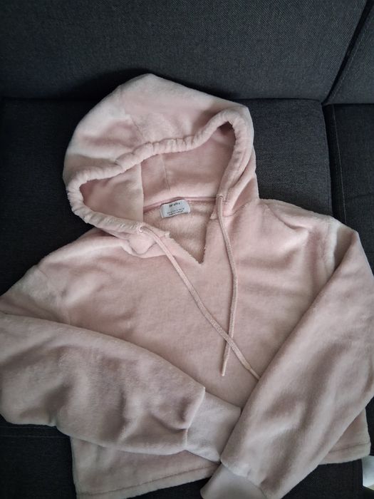 Bluza ciepła damska krótka Bershka M