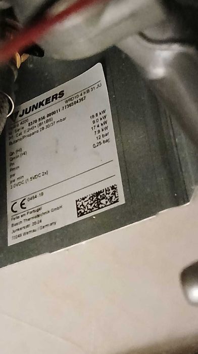 Esquentador Junkers Hydro 4200 WR-10-4 KB 31 JU