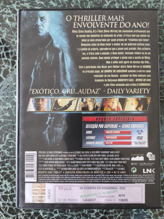 DVD Na Sombra do Assassino - Shadowboxer